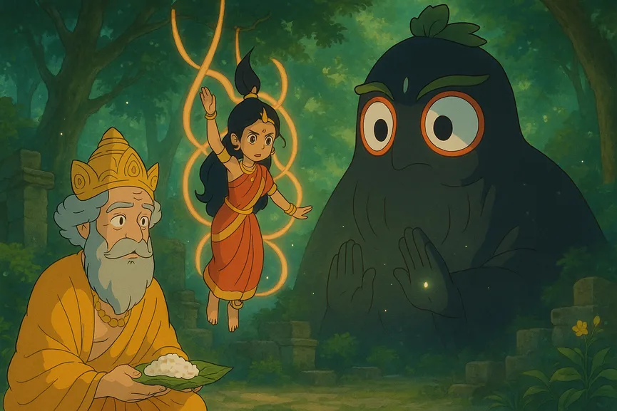 Goddess Ekadashi, Lord Jagannath & Lord Brahma