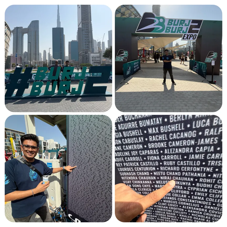 Burj2Burj Expo - Bib Collection