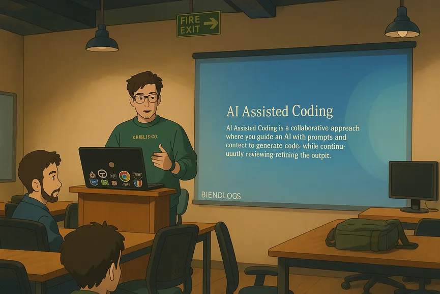 Niraj presenting at Expert Talks Bengaluru