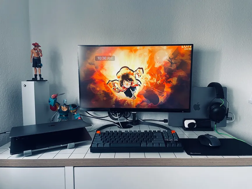 My desk setup photo